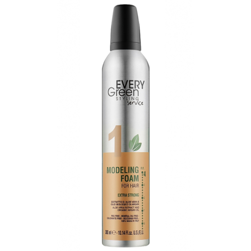 Модельуюча піна для волосся суперсильної фіксації Every Green Діксон